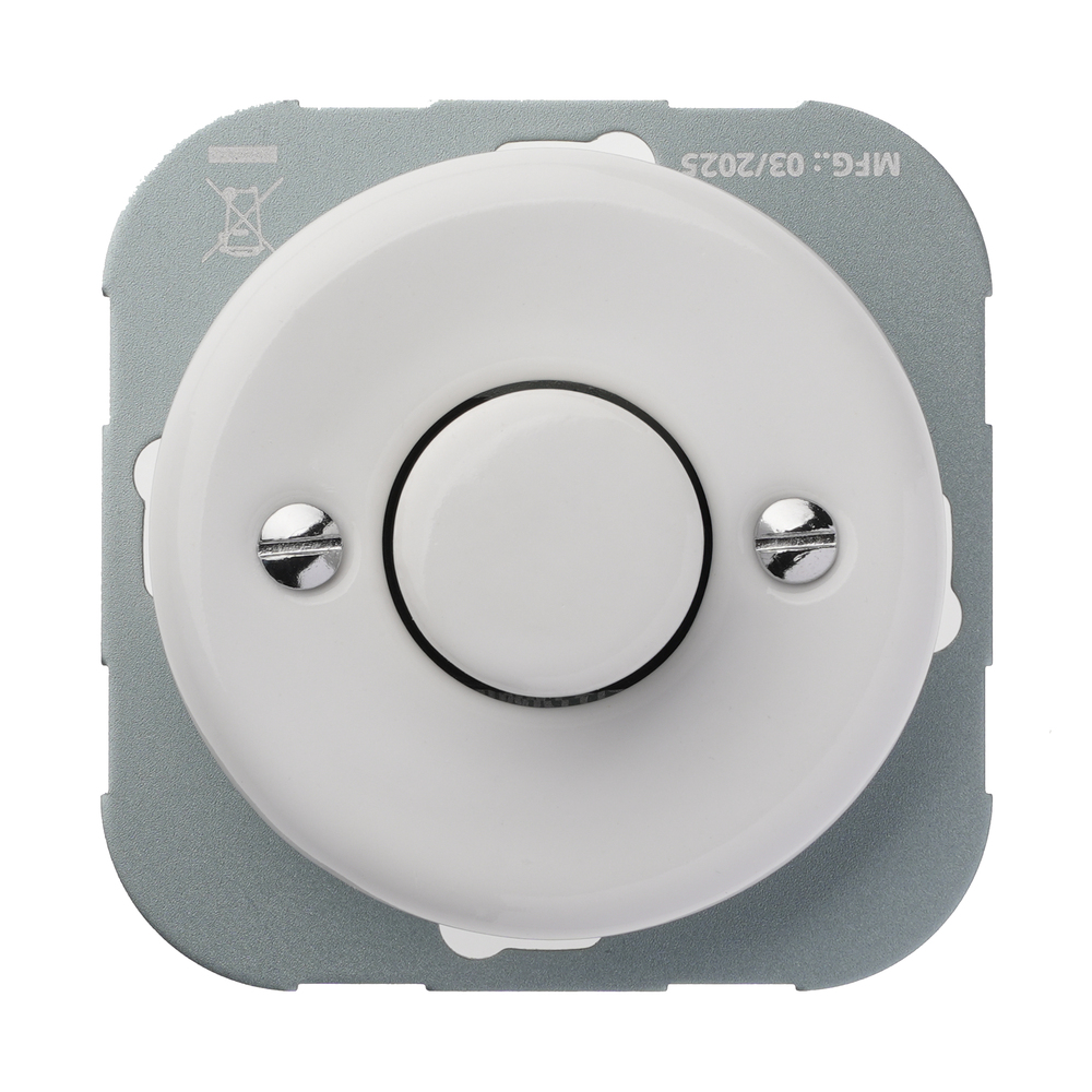 FND LED DIMMER 3-250W PORCELANA BLANCA