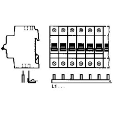 ABB 1P 60M 80A 16MM² BUSBAR