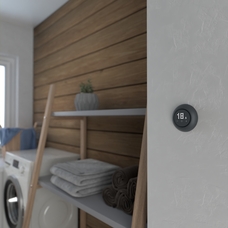 RENOVA TERMOSTATO DE AMBIENTE/SUELO ZIGBEE NEGRO